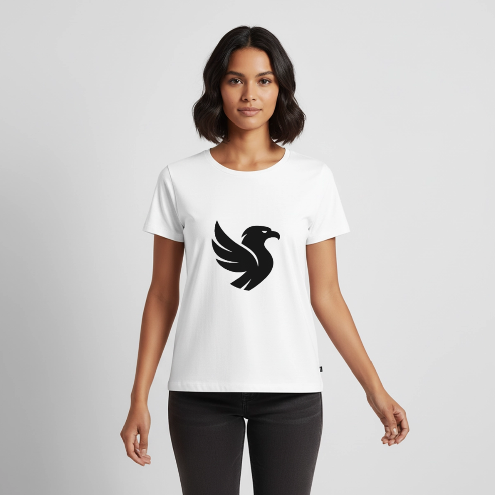 L’Aigle Statement Tee (Onyx) - Weiß