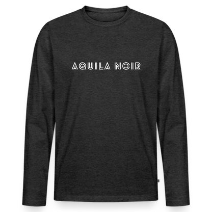 Foundation Longsleeve (Ivory) - Anthrazit meliert