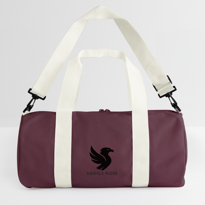 Amour Gym Bag (Onyx) - Bordeaux/Offwhite