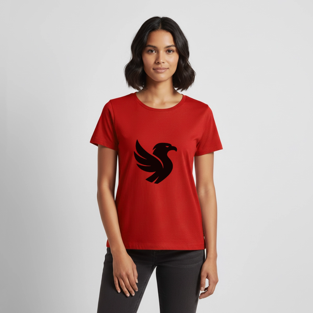 L’Aigle Statement Tee (Onyx) - Rot