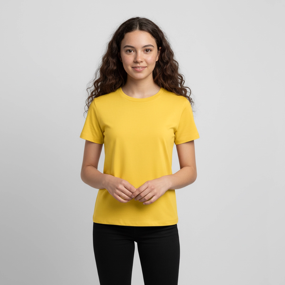 "Big Bird" Backprint Tee - Sonnengelb