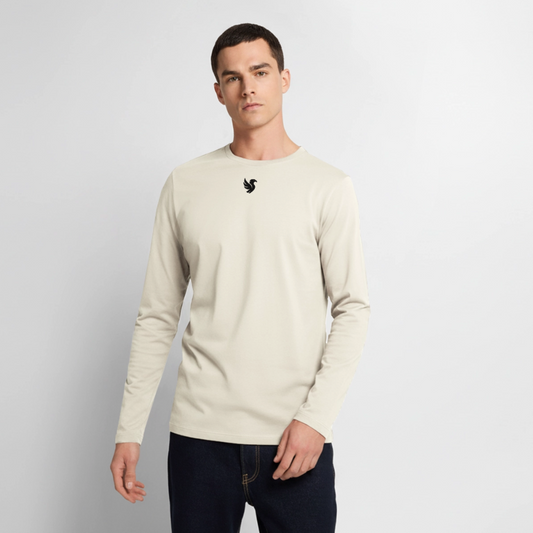 Core Longsleeve (Onyx) - Naturweiß
