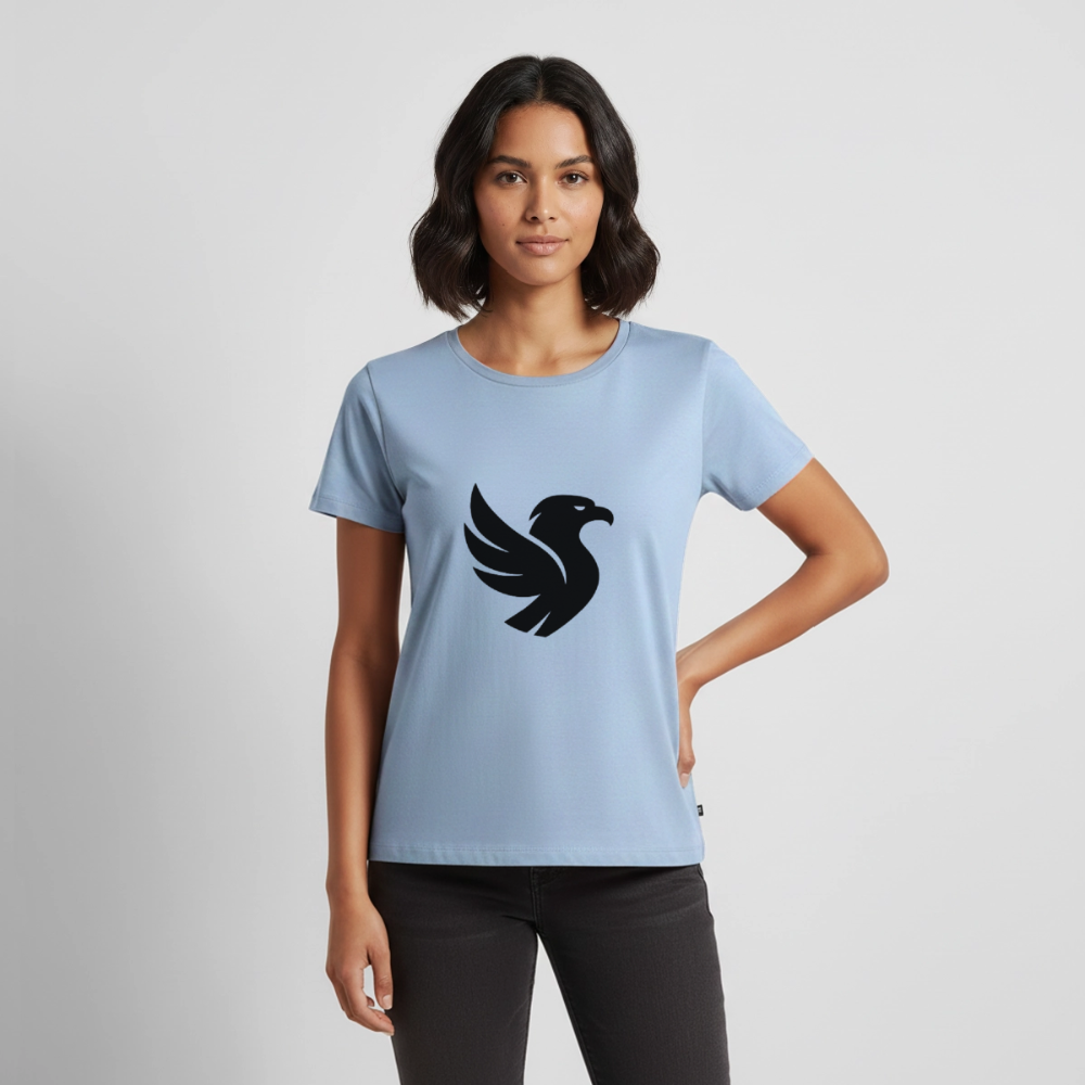 L’Aigle Statement Tee (Onyx) - Hellblau