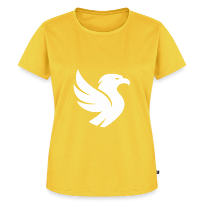 L’Aigle Statement Tee (Ivory) - Sonnengelb