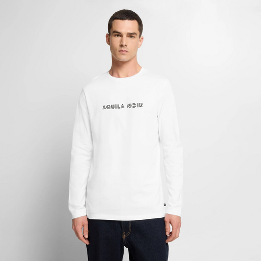 Foundation Longsleeve (Onyx) - Weiß