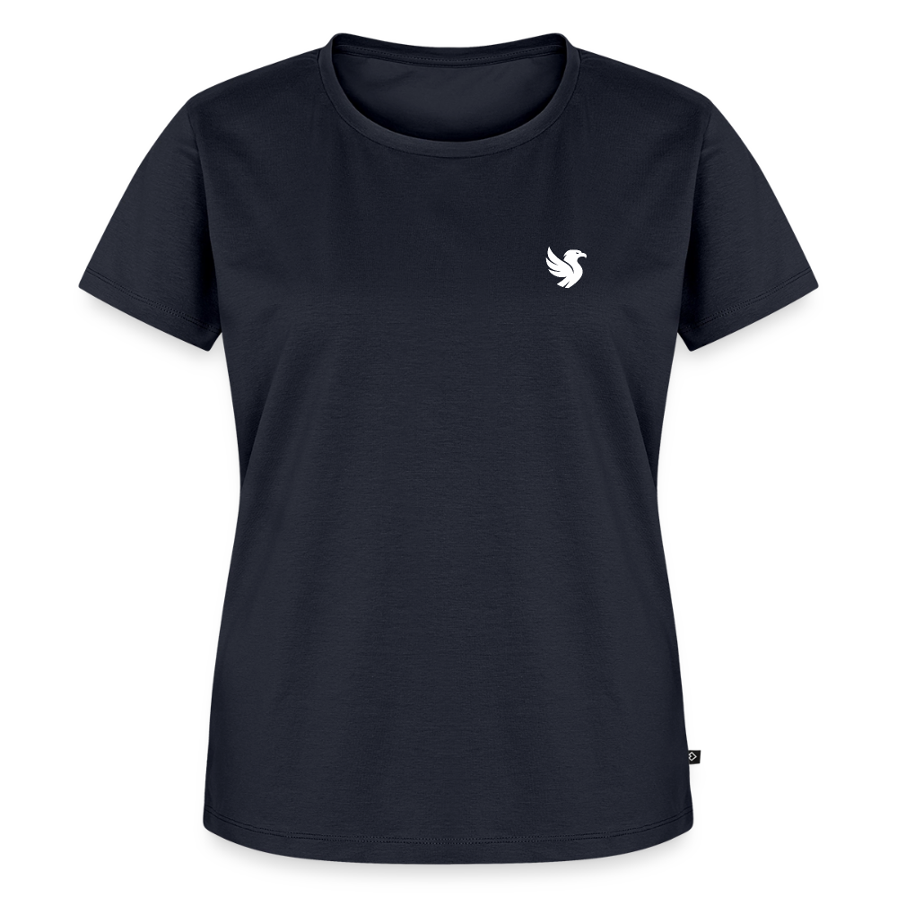 Élise Premium Tee (Ivory) - Navy
