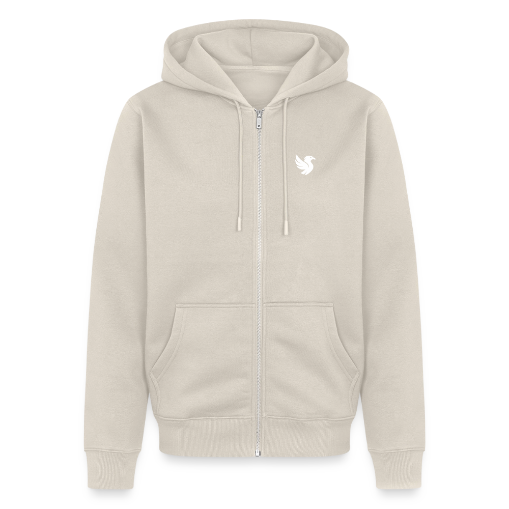 Maison Zip Hoodie (Ivory) - Beige