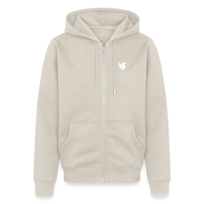 Maison Zip Hoodie (Ivory) - Beige