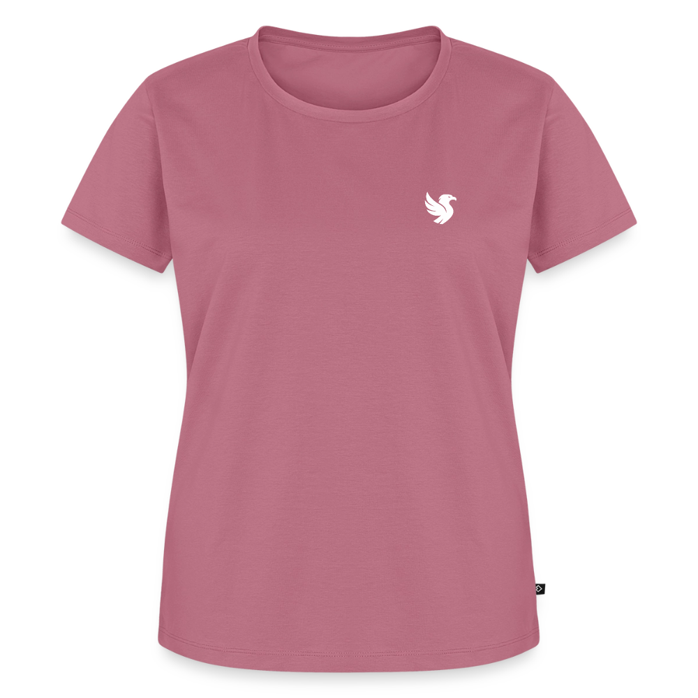 Élise Premium Tee (Ivory) - Mauve