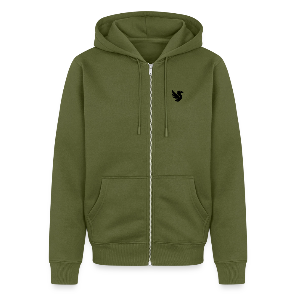 Maison Zip Hoodie (Onyx) - Khaki