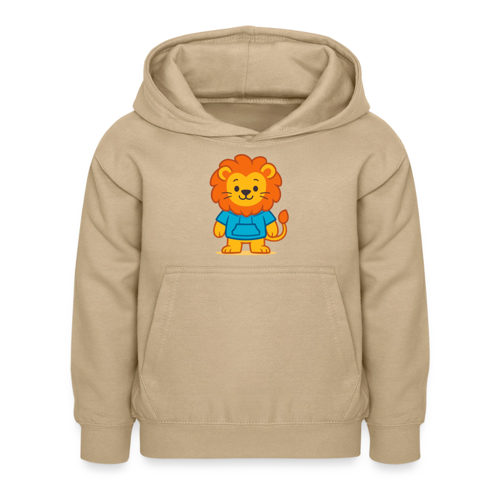 Lion Kids Hoodie - Sand