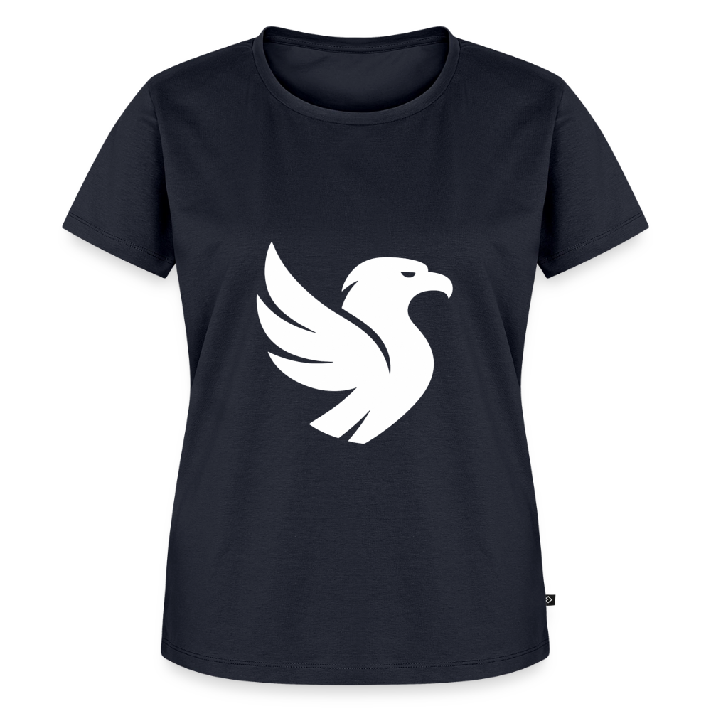 L’Aigle Statement Tee (Ivory) - Navy