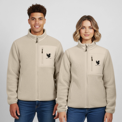 Ridge Fleece Jacket (Onyx) - Beige