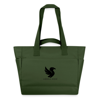 Voyage Tote (Onyx) - Tannengrün