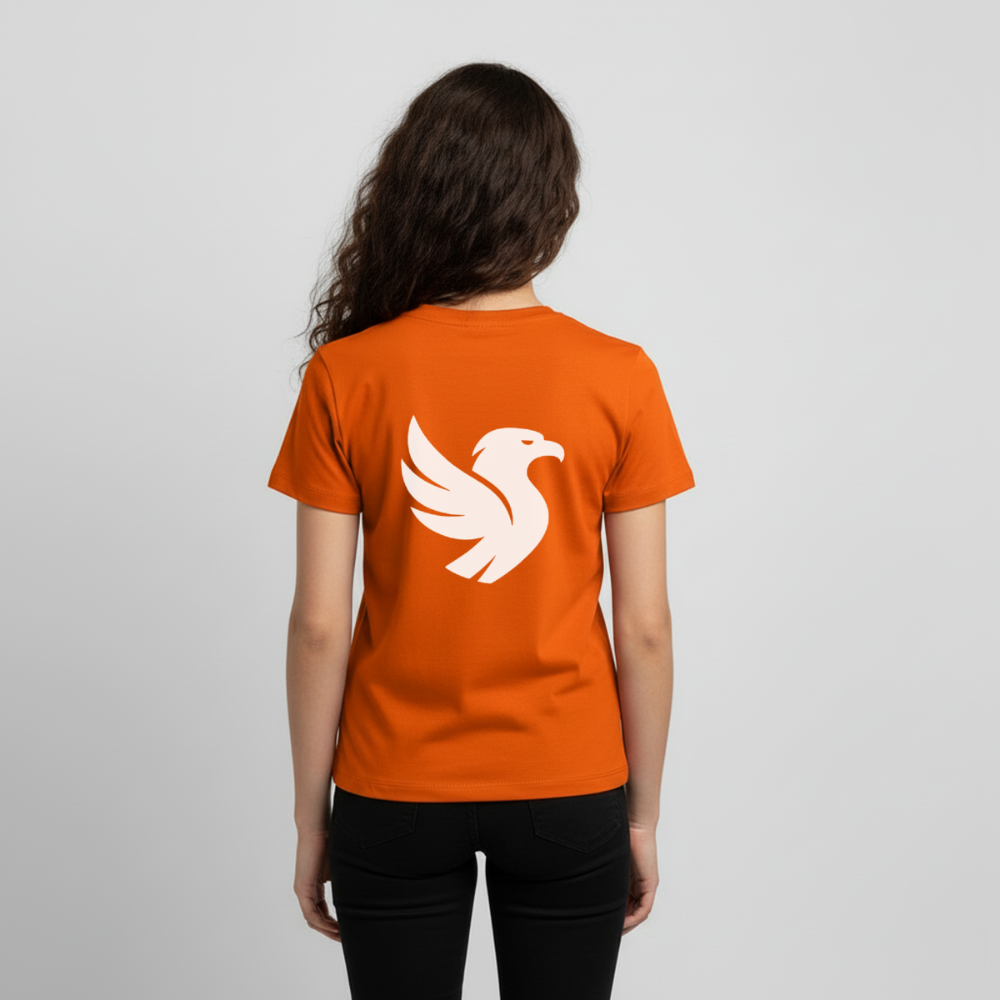 "Big Bird" Backprint Tee - Orange 