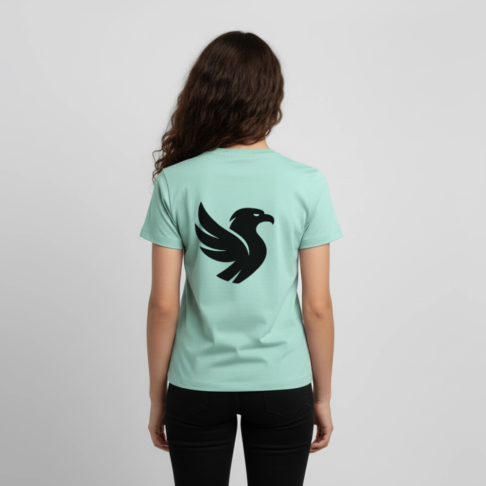 "Big Bird" Backprint Tee - Mint 