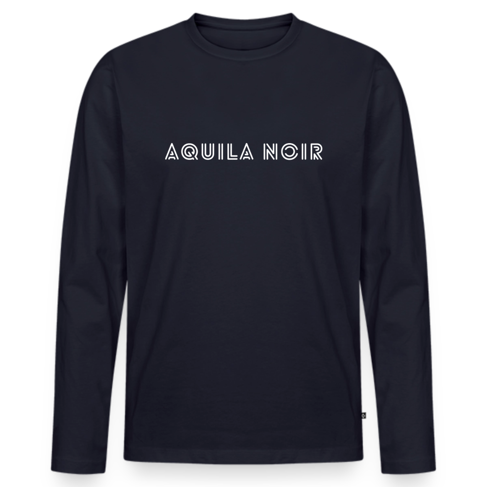 Foundation Longsleeve (Ivory) - Navy