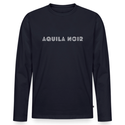 Foundation Longsleeve (Ivory) - Navy