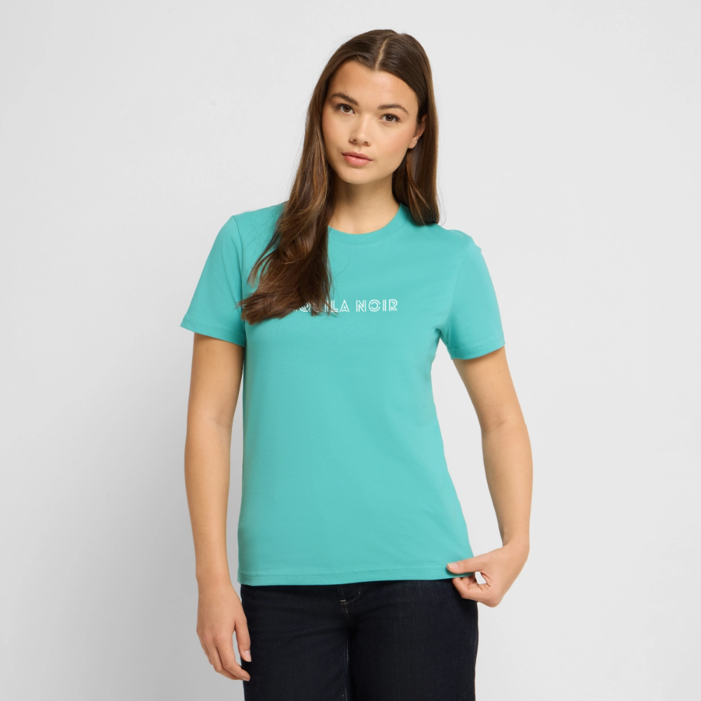 The "Signature" Vanguard Tee (Ivory) - Poolblau