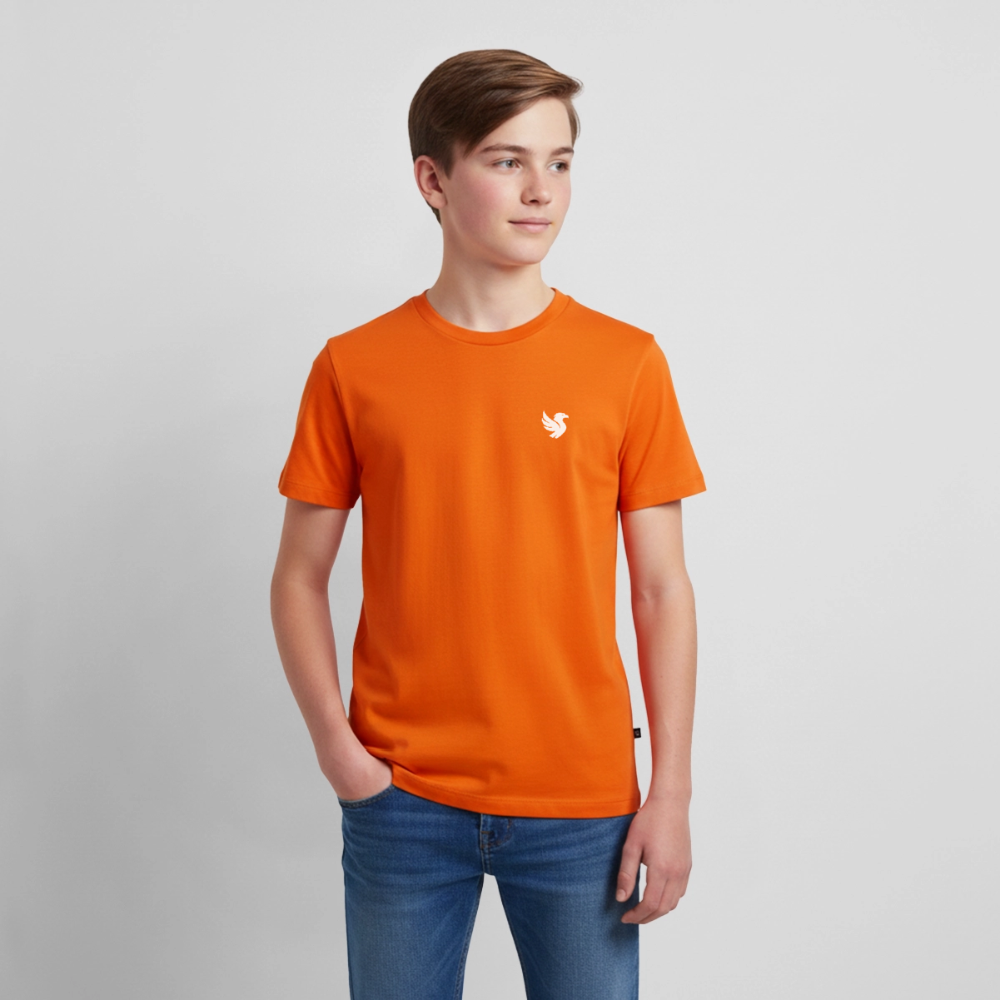 "Essential" Tee (Ivory) - Orange 