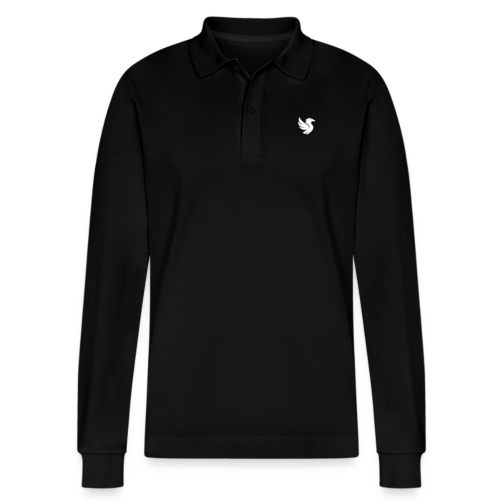 Riviera Piqué Polo (Ivory) - Schwarz