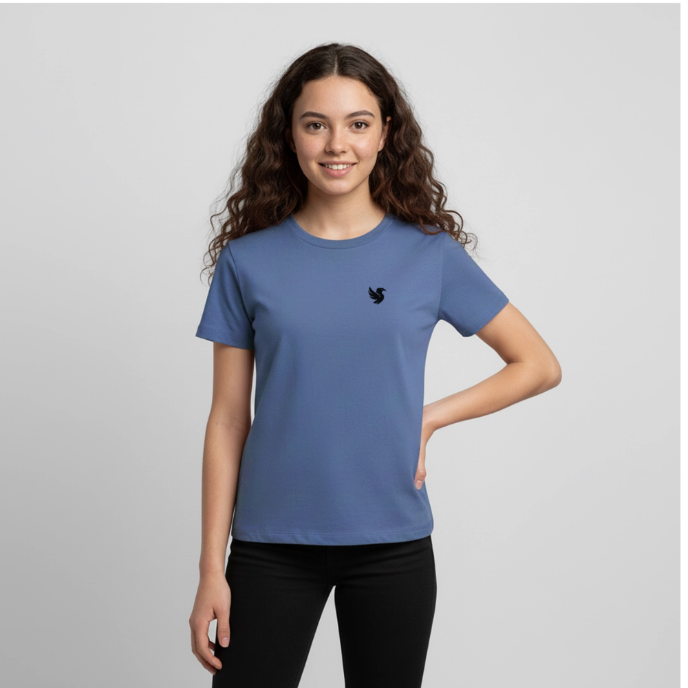 "Essential" Tee (Onyx) - Taubenblau