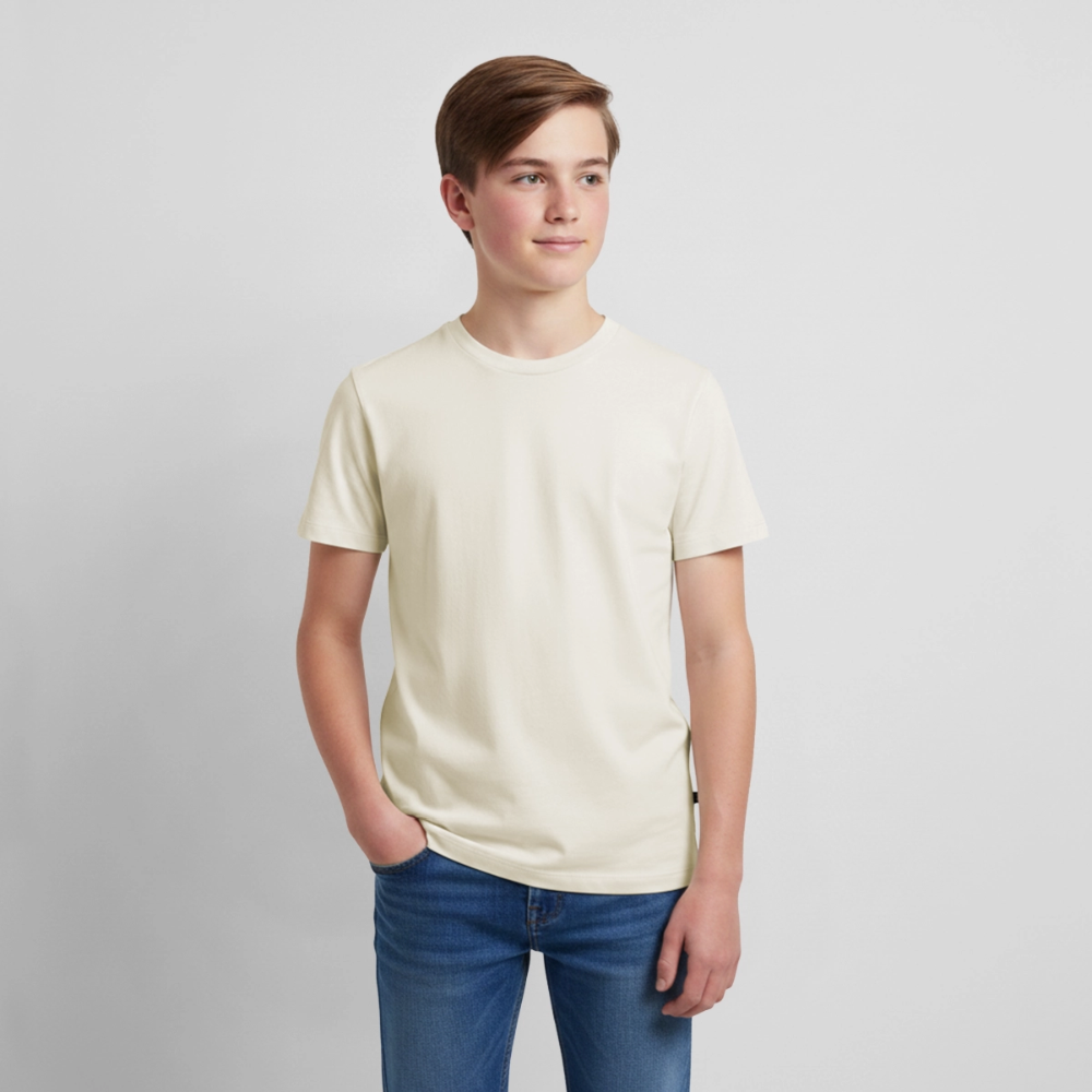 "Big Bird" Backprint Tee - Naturweiß