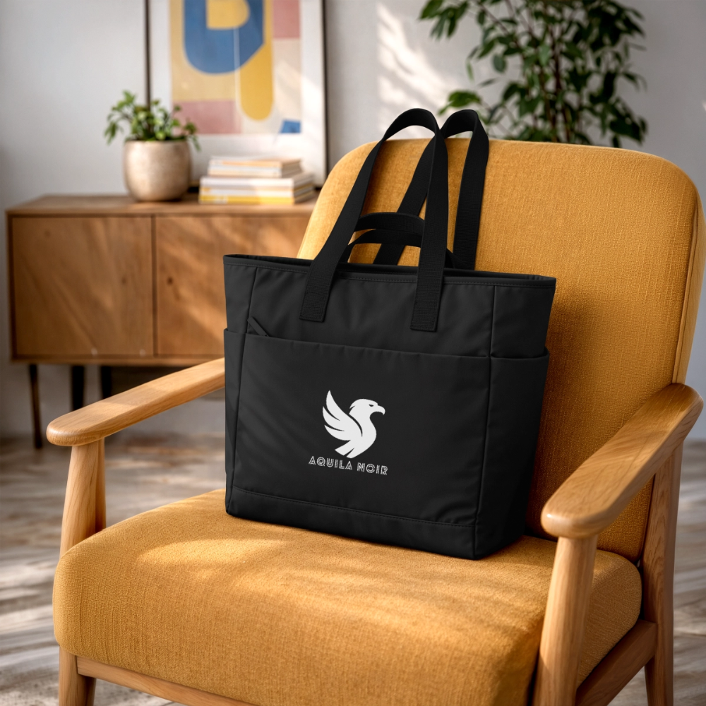 Voyage Tote (Ivory) - Schwarz