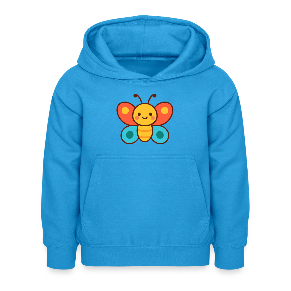 Butterfly Kids Hoodie - Meeresblau