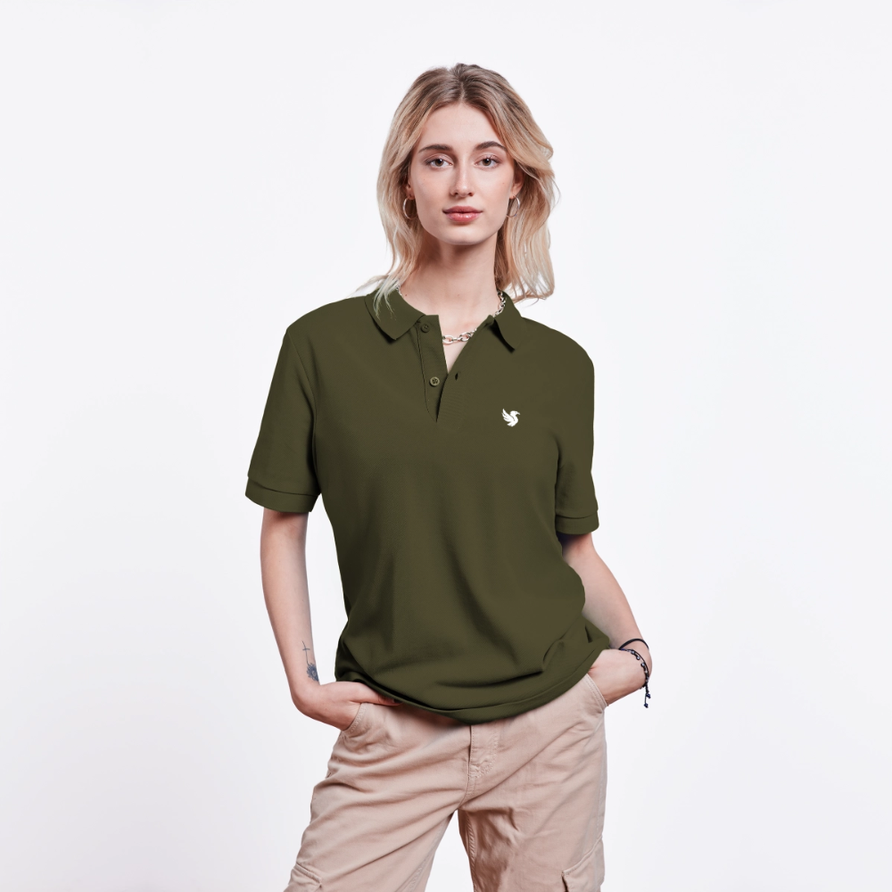 Omnia Piqué Polo (Ivory) - Khaki