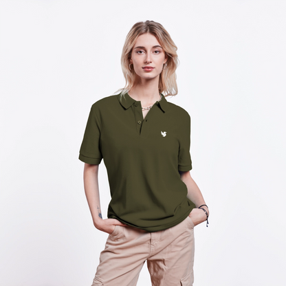Omnia Piqué Polo (Ivory) - Khaki