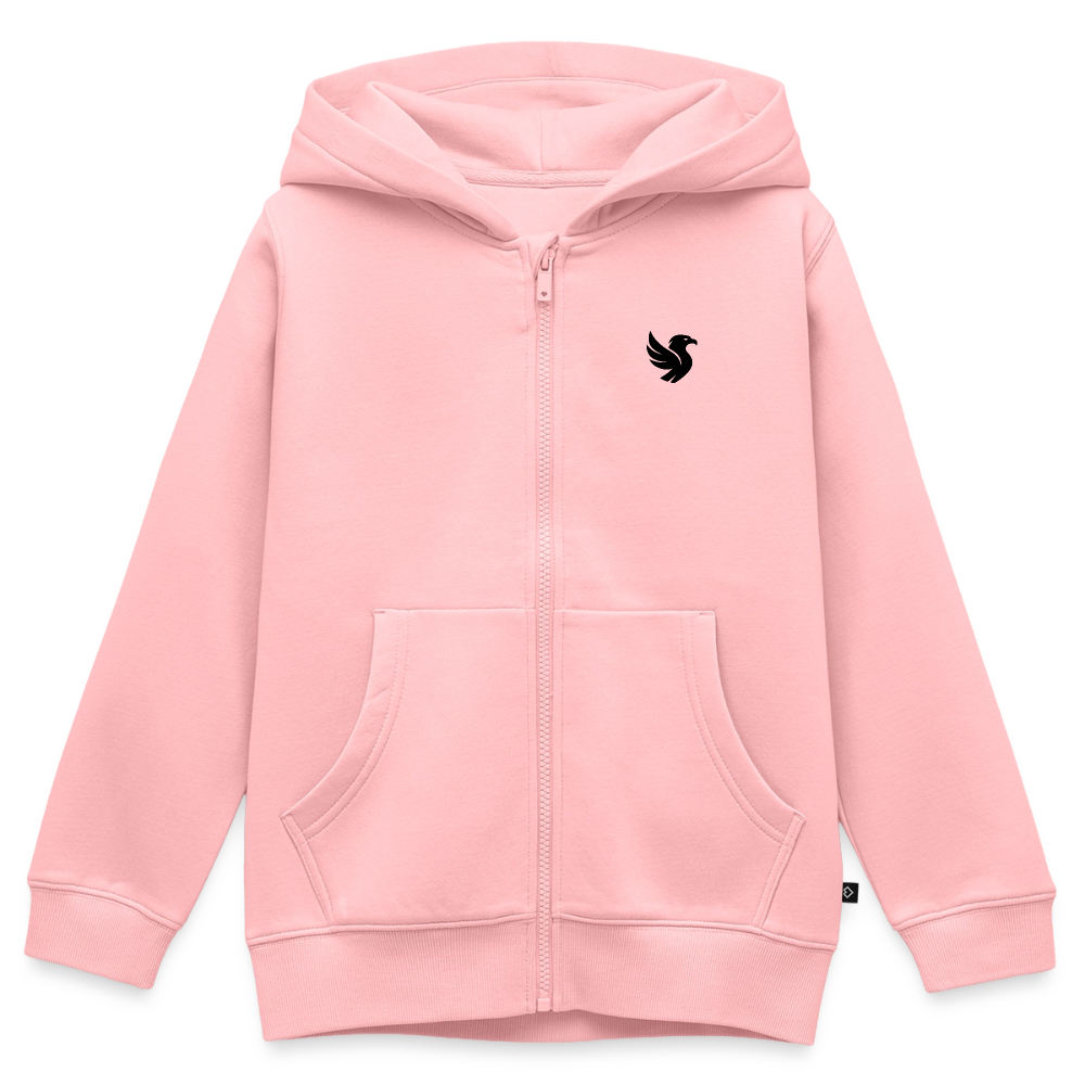 Heritage Kids Zip Hoodie - Rosa