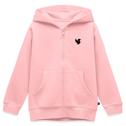 Heritage Kids Zip Hoodie - Rosa