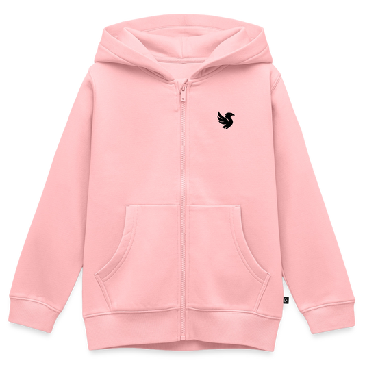 Heritage Kids Zip Hoodie - Rosa