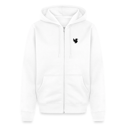 Maison Zip Hoodie (Onyx) - Weiß