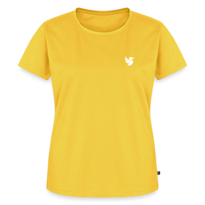 Élise Premium Tee (Ivory) - Sonnengelb