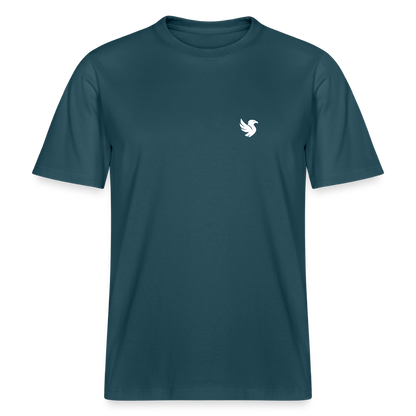 Vanguard Tee (Ivory) - Dunkles Petrol