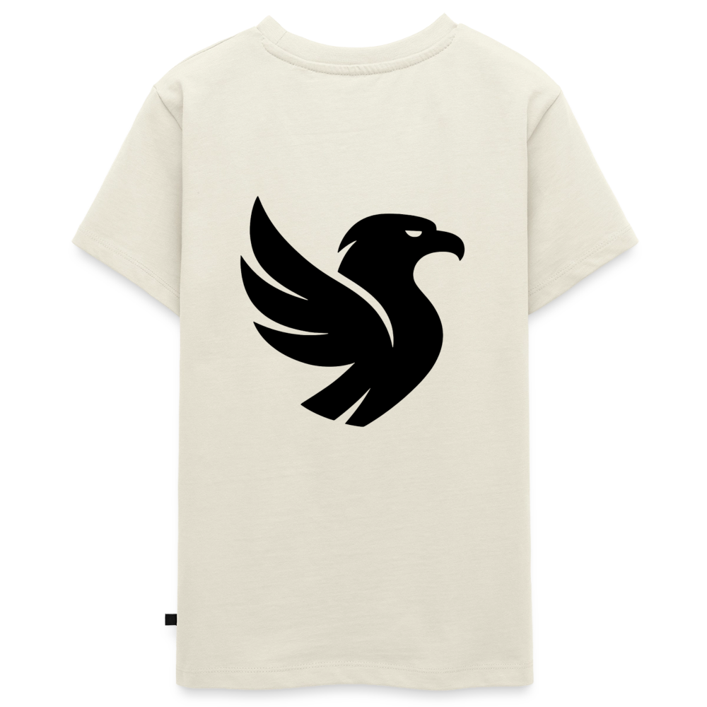 "Big Bird" Backprint Tee - Naturweiß