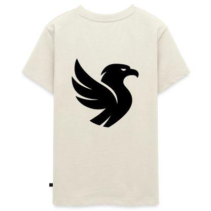 "Big Bird" Backprint Tee - Naturweiß