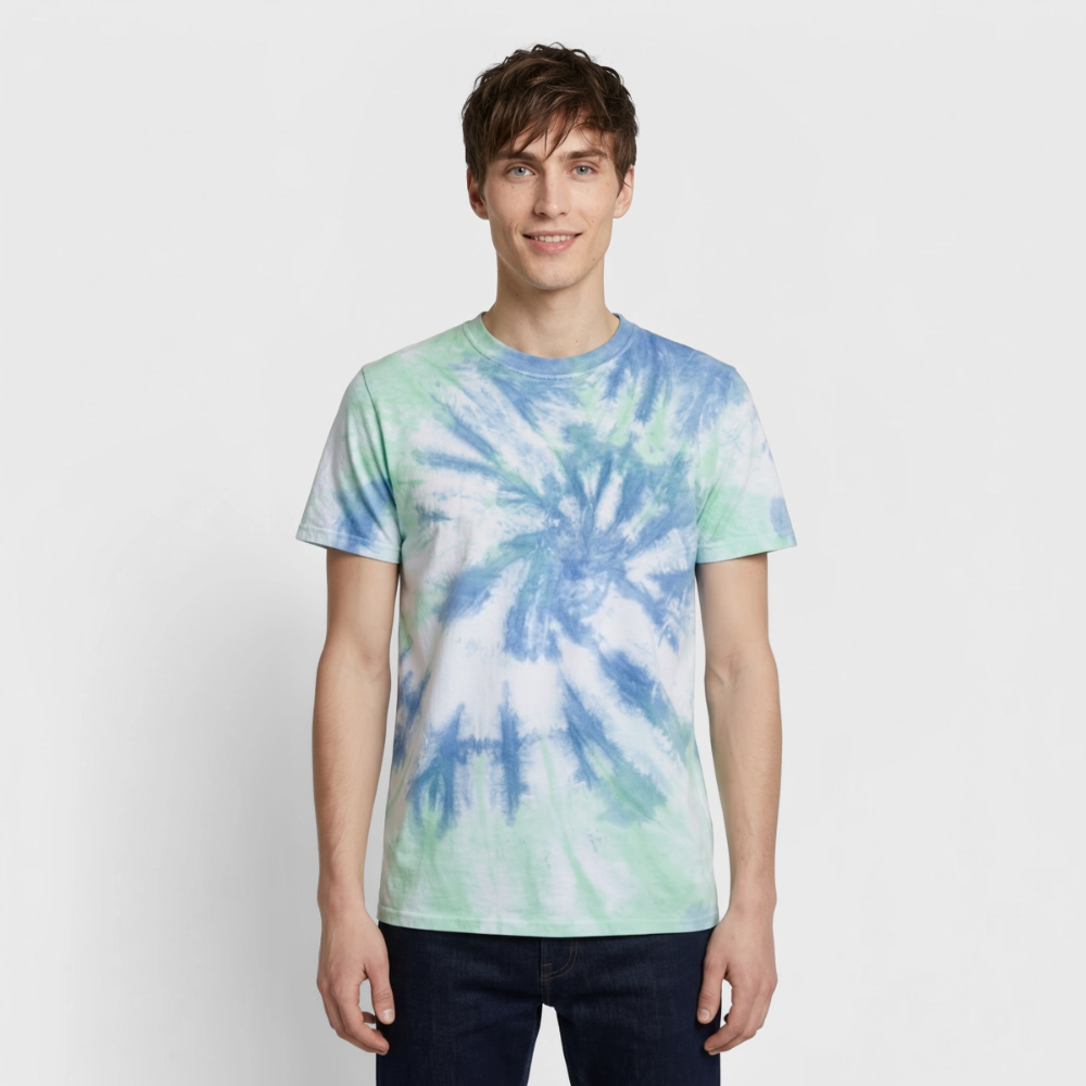 Aura Tie Dye - Spiralblau