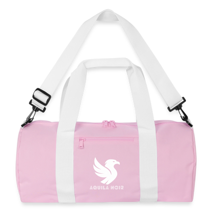 Amour Gym Bag (Ivory) - Rosa/Weiß