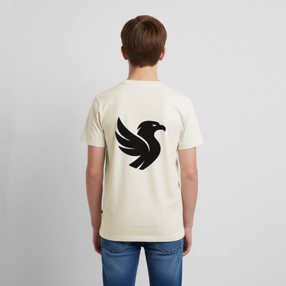 "Big Bird" Backprint Tee - Naturweiß
