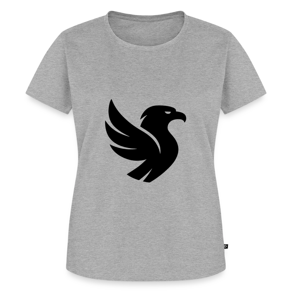 L’Aigle Statement Tee (Onyx) - Grau meliert