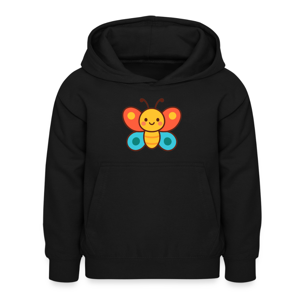 Butterfly Kids Hoodie - Schwarz