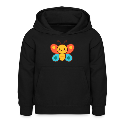 Butterfly Kids Hoodie - Schwarz