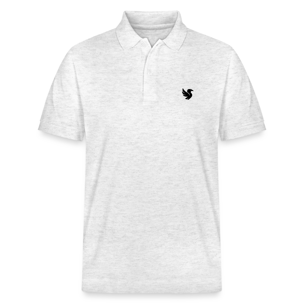 Omnia Piqué Polo (Onyx) - Weiß meliert