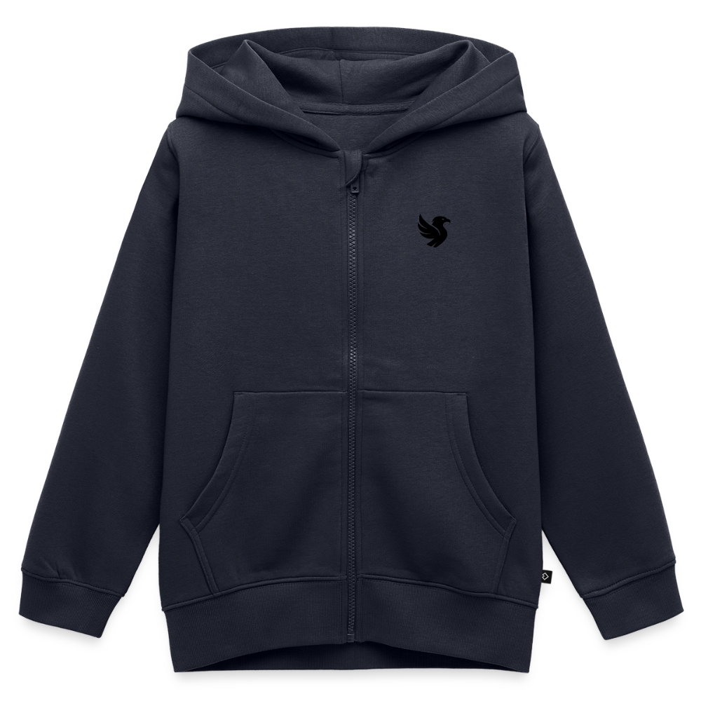 Heritage Kids Zip Hoodie - Navy