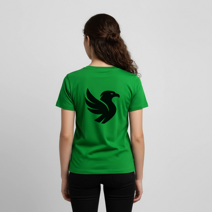 "Big Bird" Backprint Tee - Grün