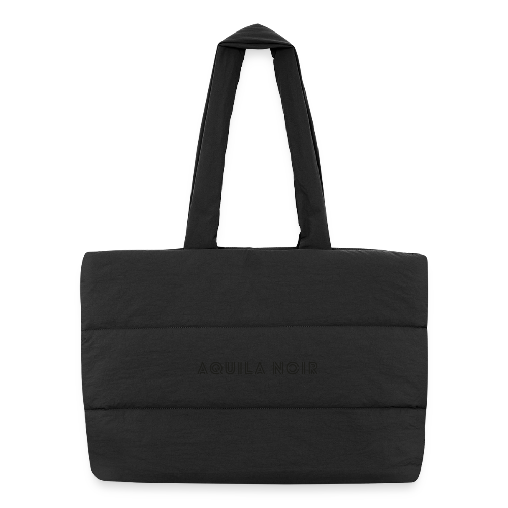 Monarque Puffer Tote (Onyx) - Schwarz