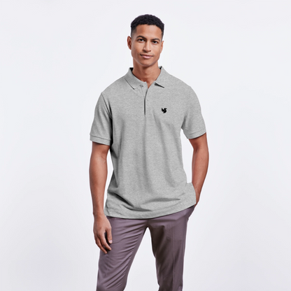 Omnia Piqué Polo (Onyx) - Grau meliert